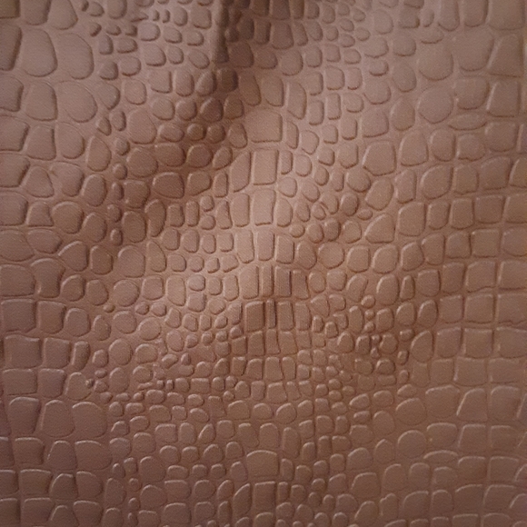 1X Simonton Says George Simonton Pebble Textured Godet Panel Skirt in Brown - Picture 6 of 10